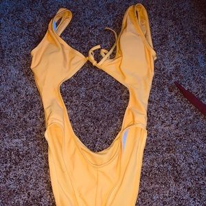 Yellow Swimmie One Piece